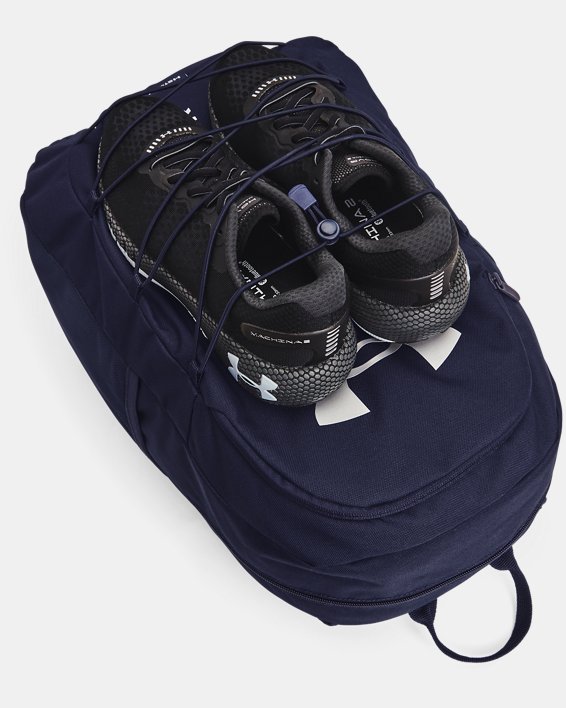 UA Hustle Sport Backpack, Navy, pdpMainDesktop image number 1